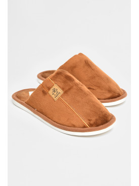 Тапочки комнатные мужские коричневого цвета 668 206382C Тапочки комнатные мужские коричневого цвета 668 206382C