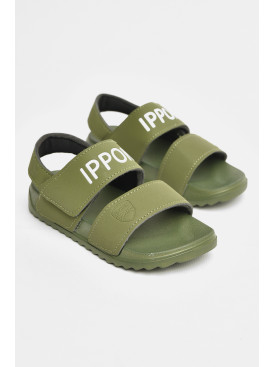 Сандали детские цвета хаки на липучке 2201 206626C Сандали детские цвета хаки на липучке 2201 206626C