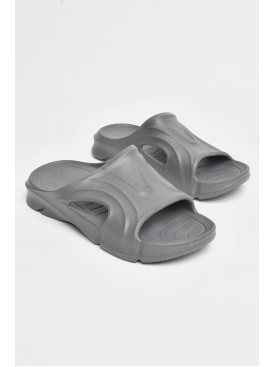 Шлепки пена мужские темно-серого цвета 5075-1 206653C