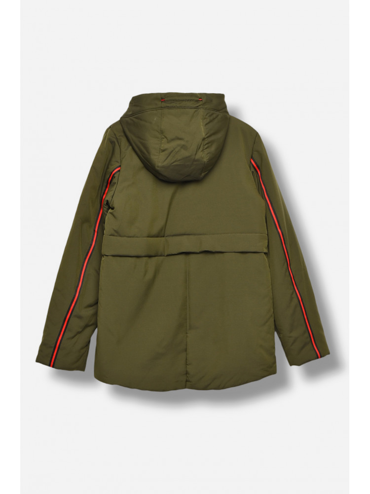 Куртка подростковая для мальчика демисезонная цвета хаки SK-MM2626 206673C