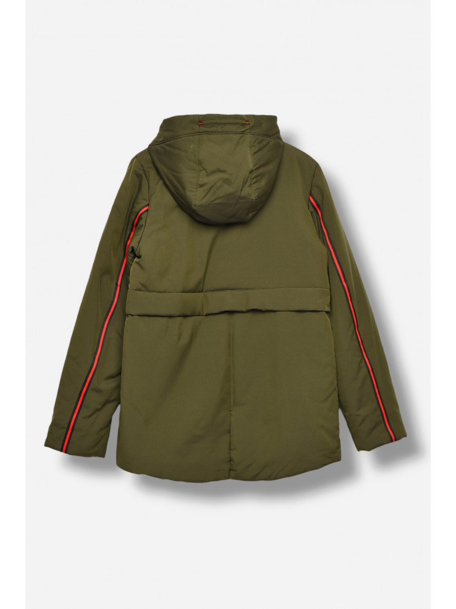 Куртка подростковая для мальчика демисезонная цвета хаки SK-MM2626 206673C