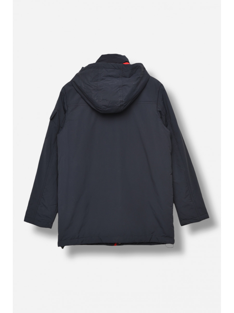 Куртка подростковая для мальчика демисезонная тёмно-синего цвета 89185 206674C