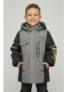 Куртка дитяча для хлопчика демісезонна сірого кольору SK-MM2070 206689C