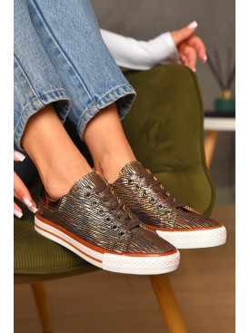 Мокасины женские бронзового цвета а570 206703C