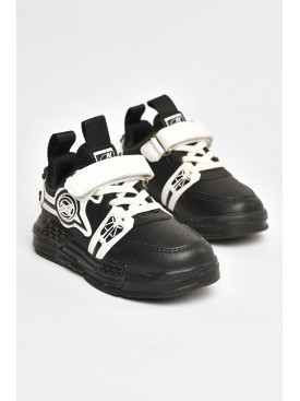 Кроссовки детские черного цвета АК244-3 206735C Кроссовки детские черного цвета АК244-3 206735C
