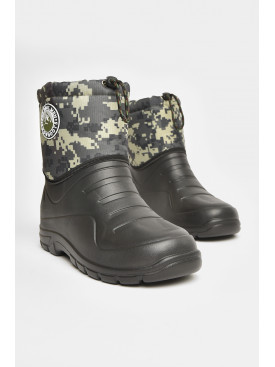 Дутики мужские пена со съемным носком черного цвета М-28піксель 206866C Дутики мужские пена со съемным носком черного цвета М-28піксель 206866C