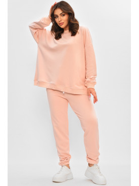 Спортивний костюм жіночий рожевого кольору 206879C Спортивний костюм жіночий рожевого кольору 206879C