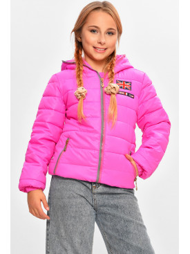 Куртка детская демисезонная сиреневого цвета 1850 206962C