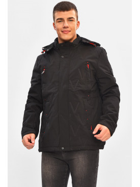 Куртка чоловіча демісезонна чорного кольору L-9159AL 206979C