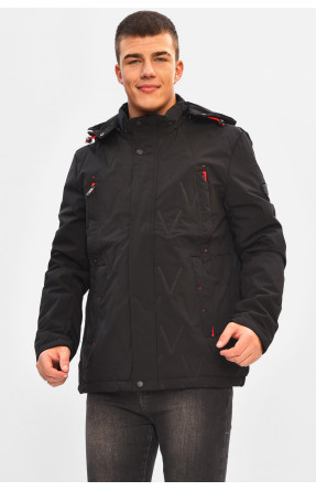Куртка чоловіча демісезонна чорного кольору L-9159AL 206979C
