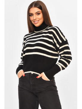 Свитер женский черного цвета 207024C