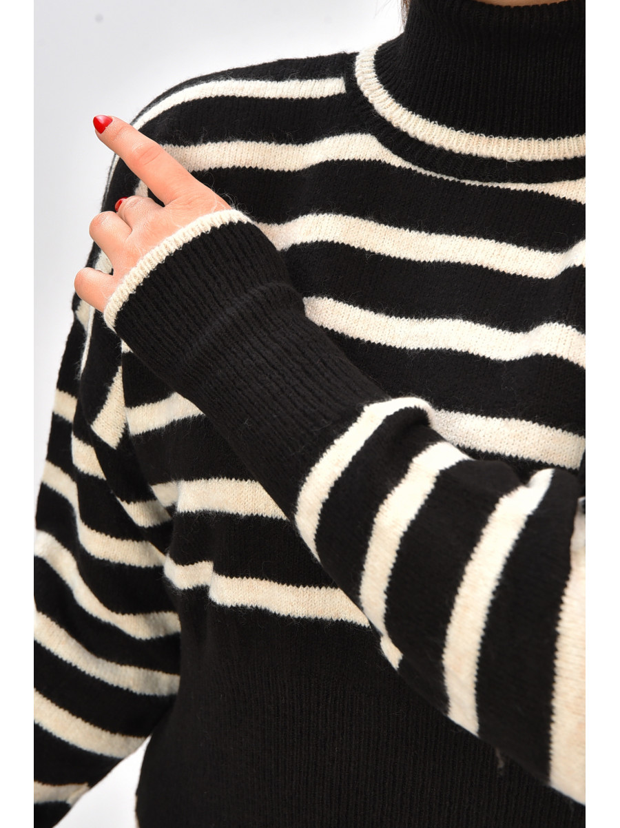 Свитер женский черного цвета 207024C