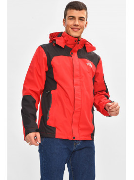 Куртка мужская демисезонная красного цвета Z-2515AL 207049C