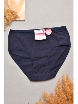 Труси жіночі напівбатальні темно-синього кольору 3636 207105C Труси жіночі напівбатальні темно-синього кольору 3636 207105C