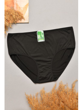 Труси жіночі напівбатальні чорного кольору 3163 207119C