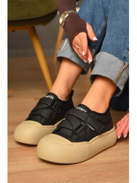 Кросівки жіночі демісезонні чорного кольору N005 207147C Кросівки жіночі демісезонні чорного кольору N005 207147C