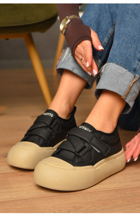 Кросівки жіночі демісезонні чорного кольору N005 207147C