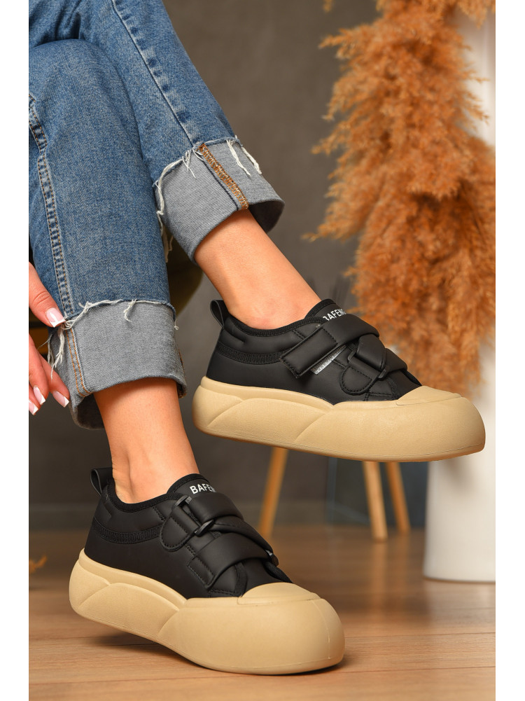 Кросівки жіночі демісезонні чорного кольору N005 207147C