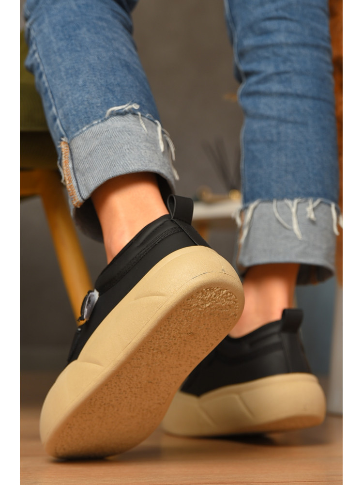 Кросівки жіночі демісезонні чорного кольору N005 207147C