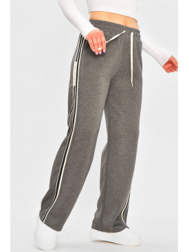 Спортивные штаны женские серого цвета WH-306 207331C