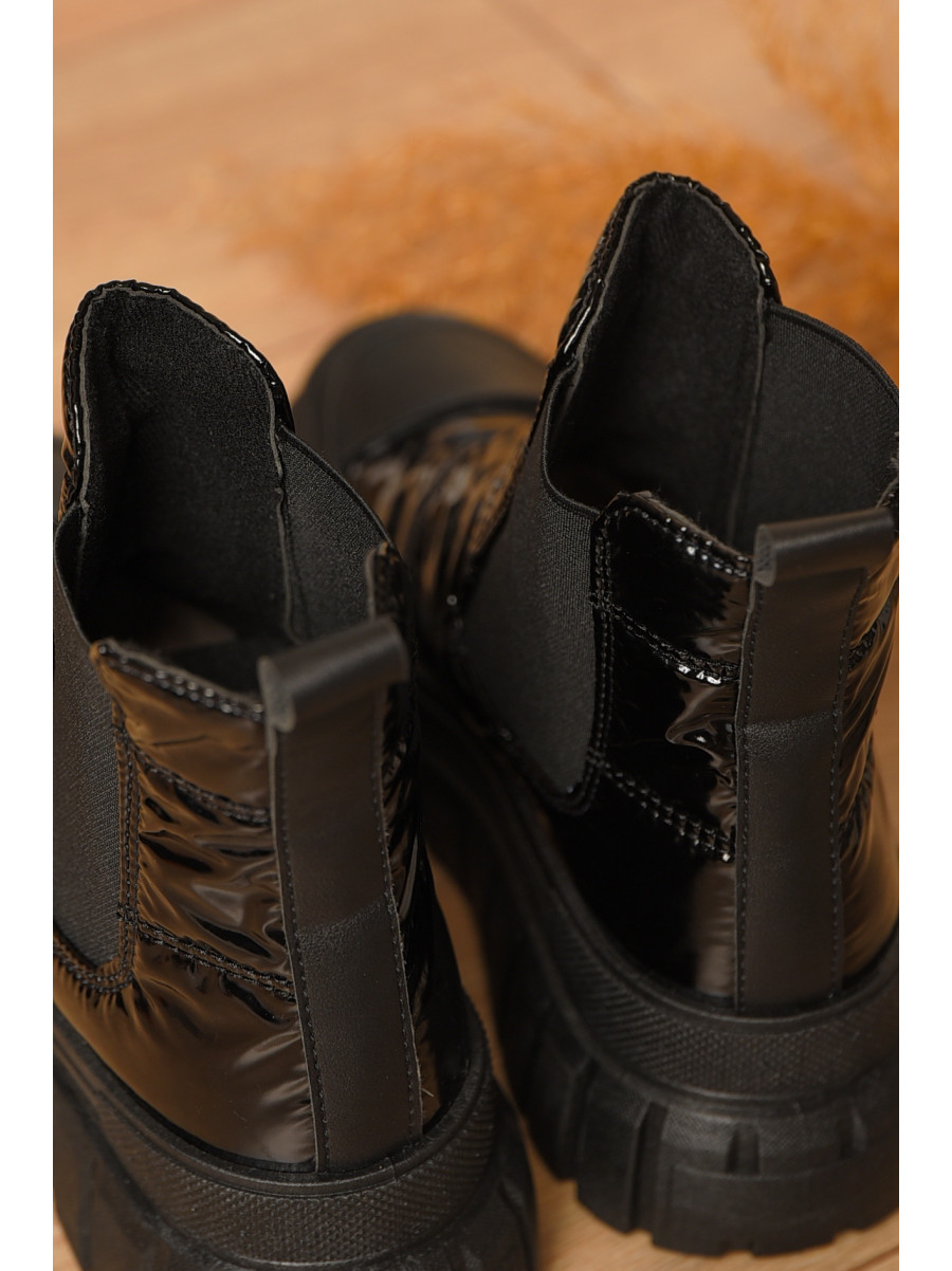 Ботинки женские демисезонные черного цвета JP13-1 207375C