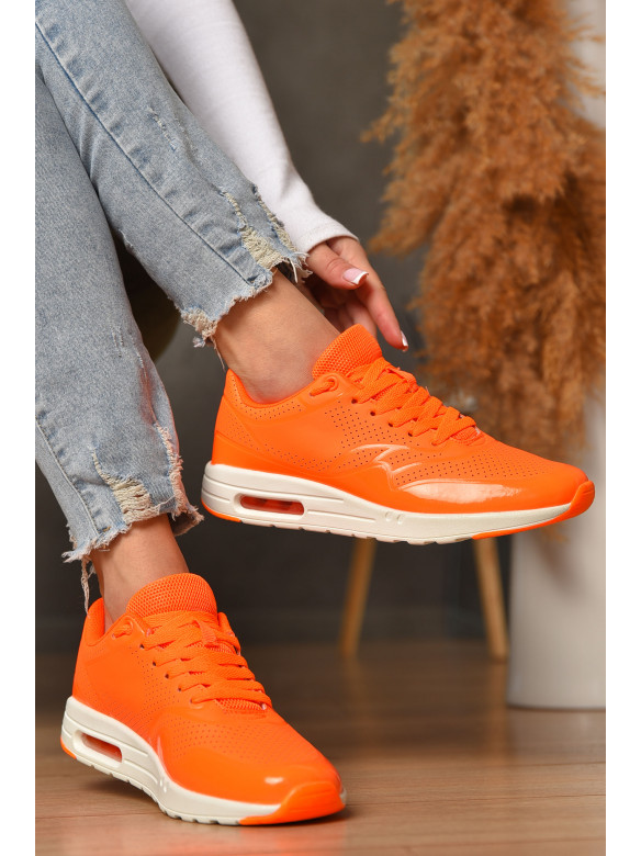 Кроссовки женские оранжевого цвета S-03 207432C