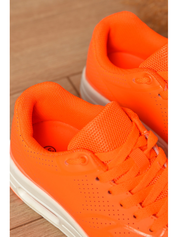 Кроссовки женские оранжевого цвета S-03 207432C