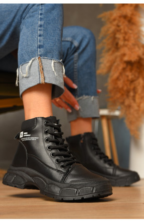 Ботинки женские эврозима черного цвета 038 207437C Ботинки женские эврозима черного цвета 038 207437C