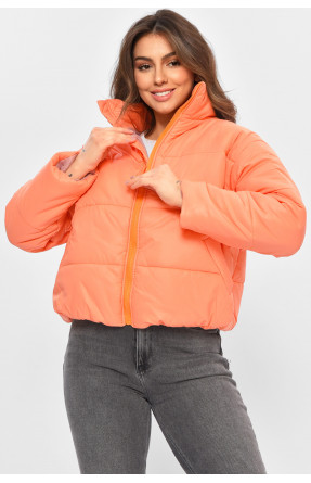 Куртка женская демисезонная персикового цвета 15948 207480C