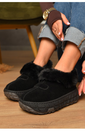 Уггі жіночі на хутрі чорного кольору MY-16 207488C Уггі жіночі на хутрі чорного кольору MY-16 207488C