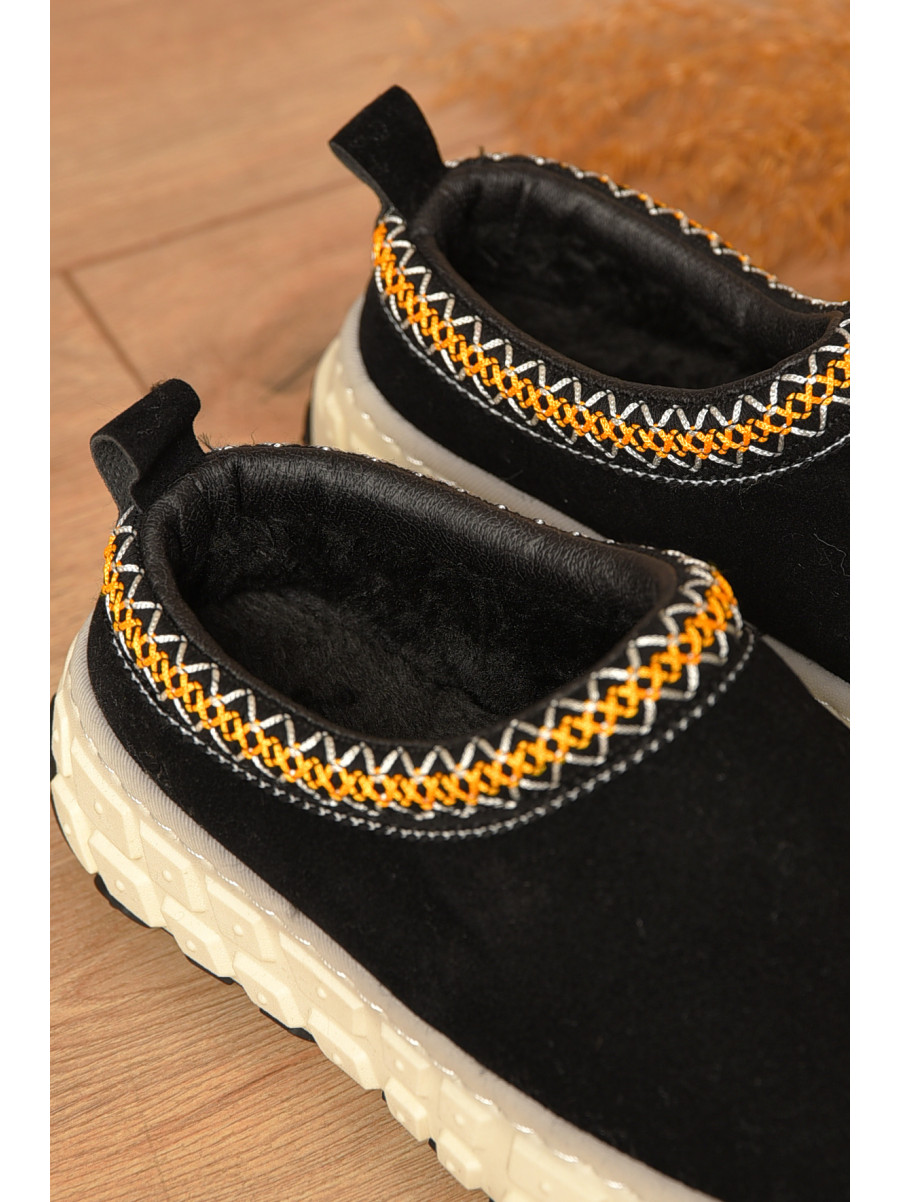 Уггі жіночі на хутрі чорного кольору MY-1 207492C