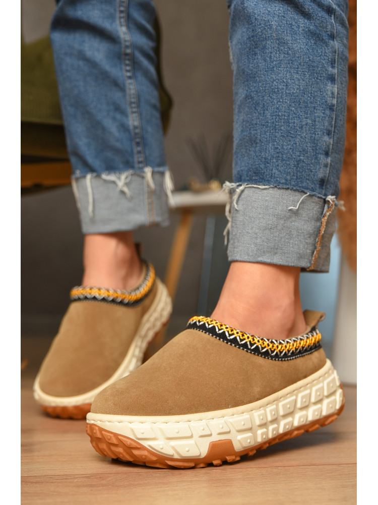 Уггі жіночі на хутрі бежего кольору MY-1 207494C