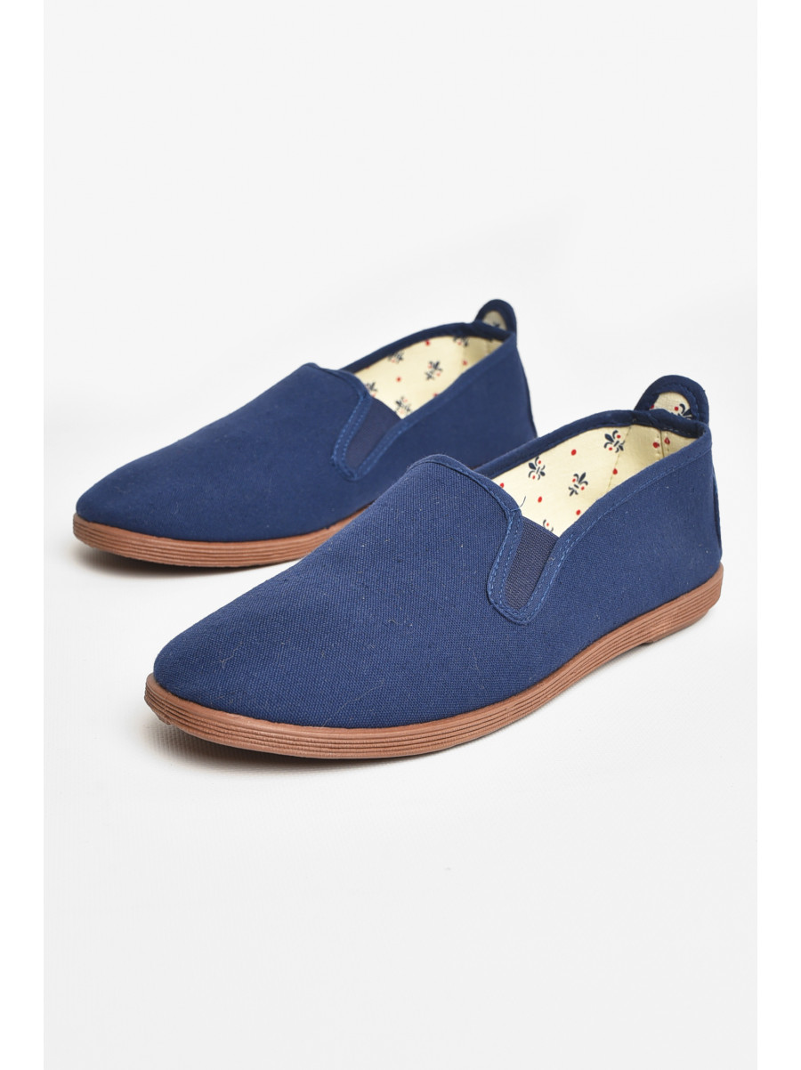 Мокасини жіночі джинсові темно-синього кольору 30201 207527C