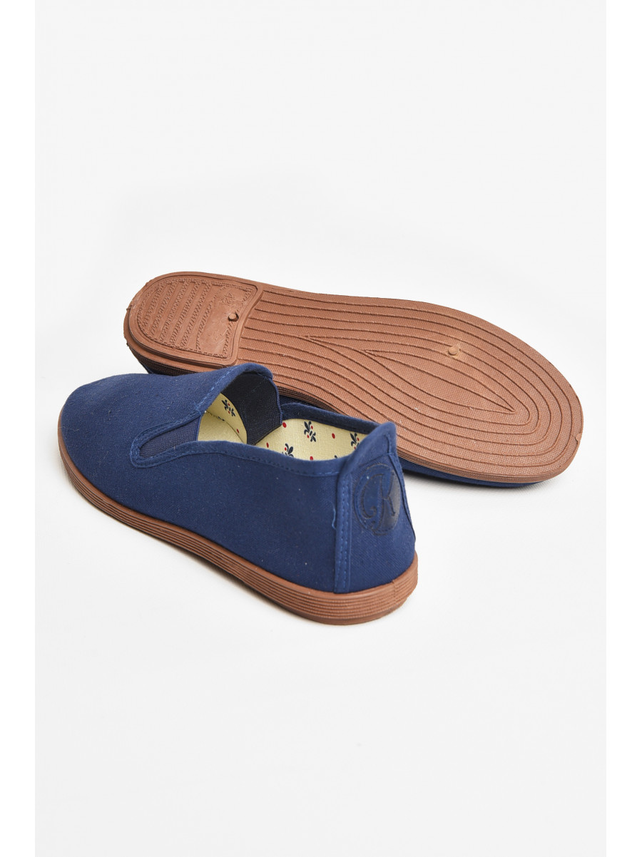 Мокасини жіночі джинсові темно-синього кольору 30201 207527C