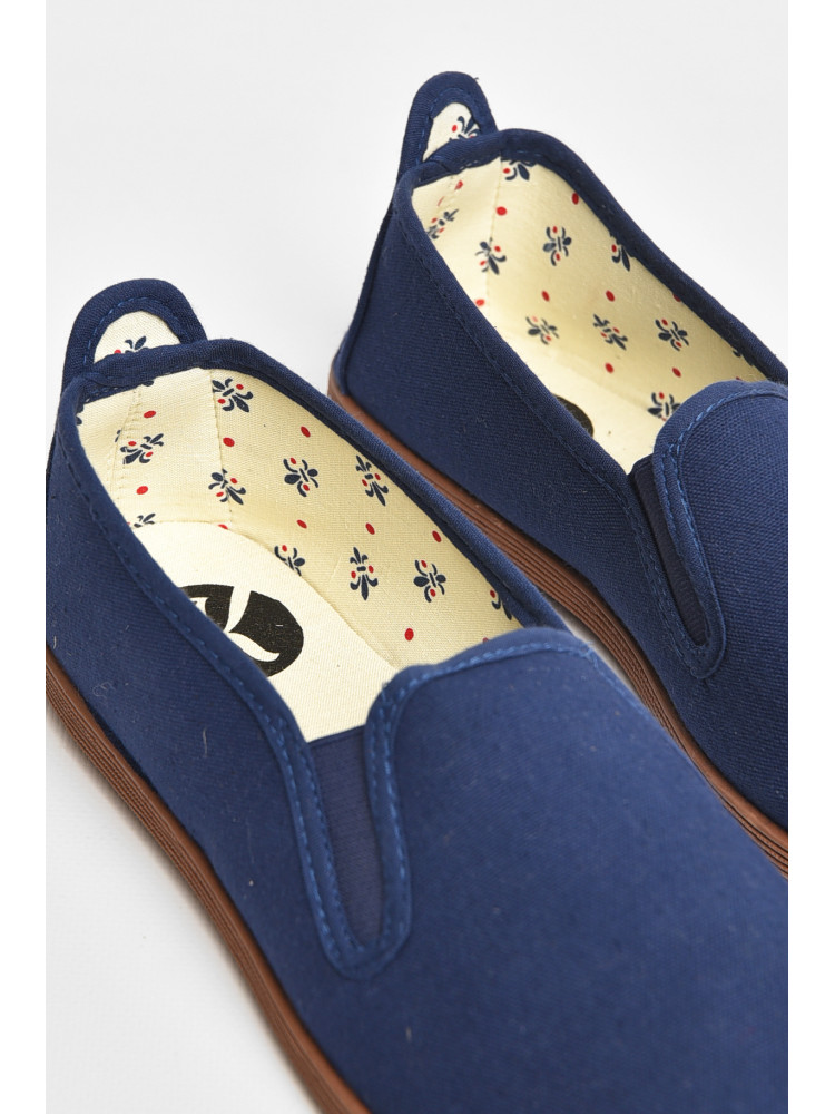 Мокасини жіночі джинсові темно-синього кольору 30201 207527C