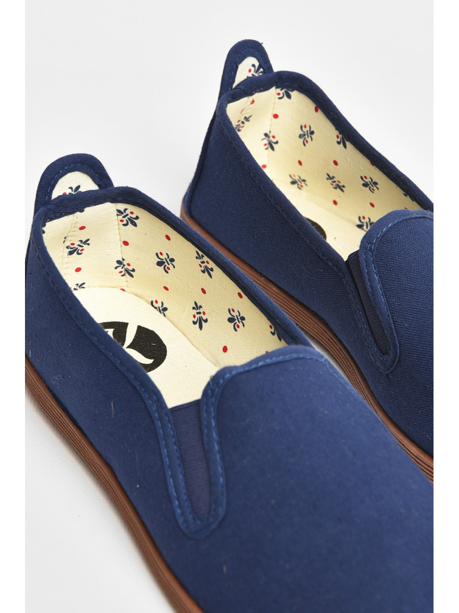 Мокасини жіночі джинсові темно-синього кольору 30201 207527C