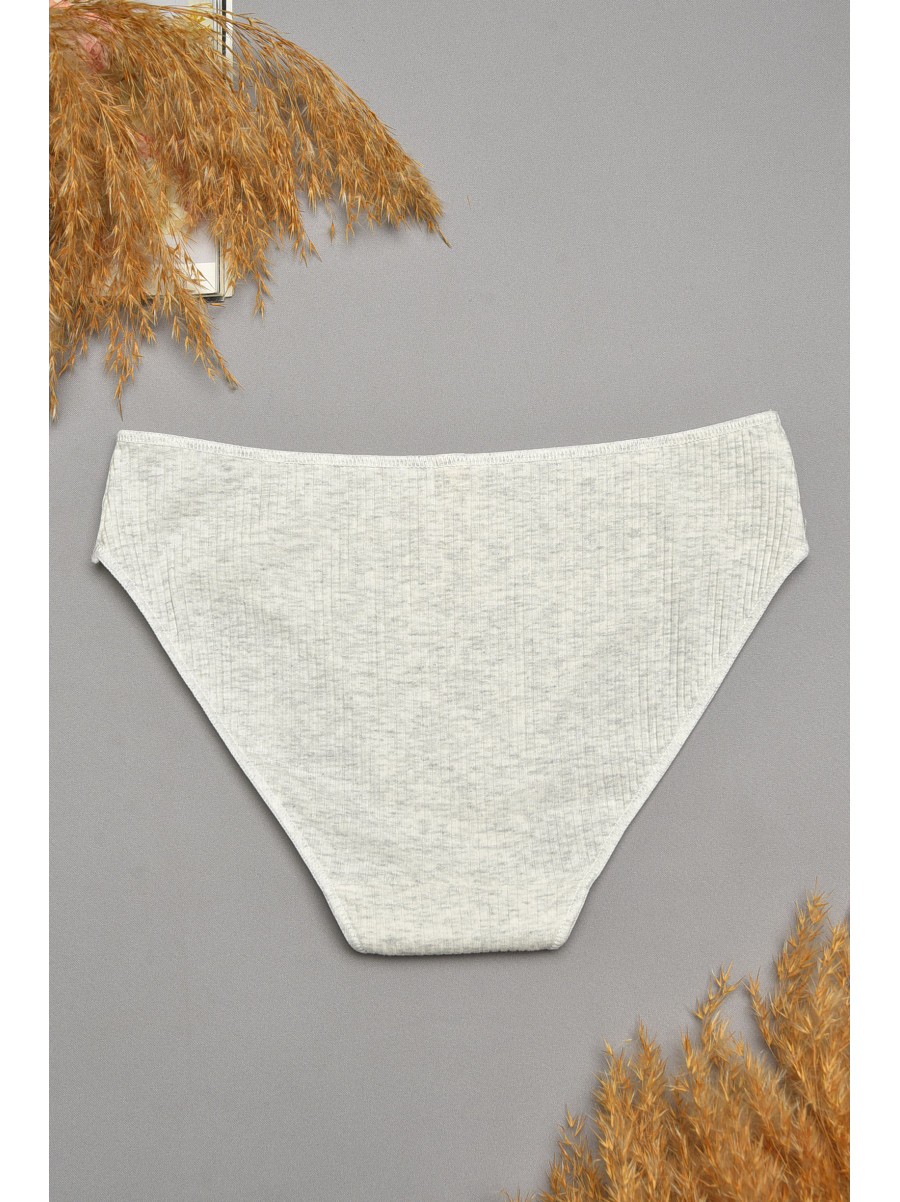Труси жіночі однотонні світло-сірого кольору 9145 207533C Труси жіночі однотонні світло-сірого кольору 9145 207533C