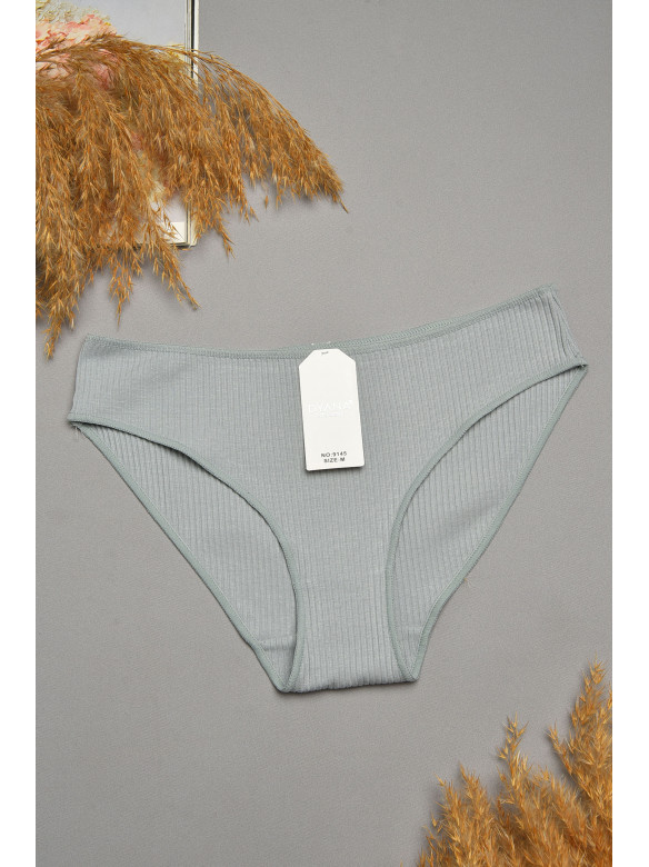 Труси жіночі однотонні сірого кольору 9145 207544C Труси жіночі однотонні сірого кольору 9145 207544C