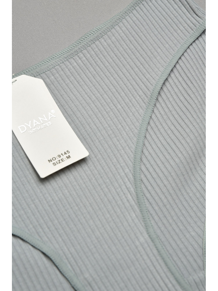 Труси жіночі однотонні сірого кольору 9145 207544C Труси жіночі однотонні сірого кольору 9145 207544C