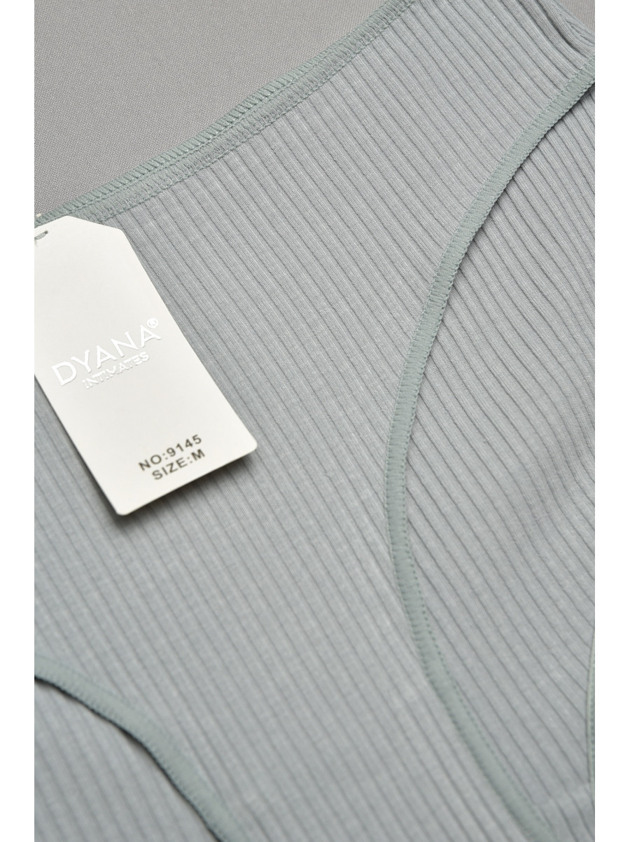 Труси жіночі однотонні сірого кольору 9145 207544C Труси жіночі однотонні сірого кольору 9145 207544C