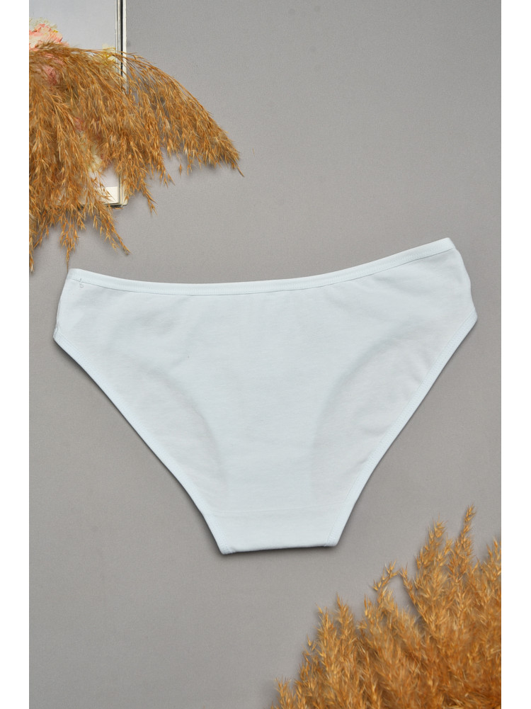 Труси жіночі однотонні світло-блакитного кольору 6121 207546C Труси жіночі однотонні світло-блакитного кольору 6121 207546C