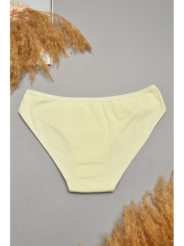Труси жіночі однотонні світло-оливкового кольору 6121 207547C Труси жіночі однотонні світло-оливкового кольору 6121 207547C