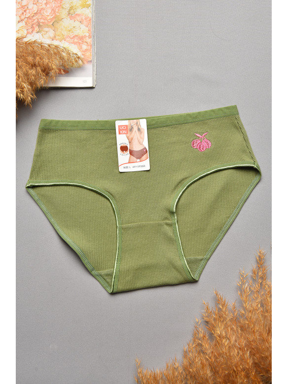 Труси жіночі зеленого кольору 0223 207551C