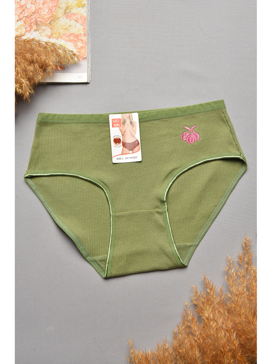 Труси жіночі зеленого кольору 0223 207551C