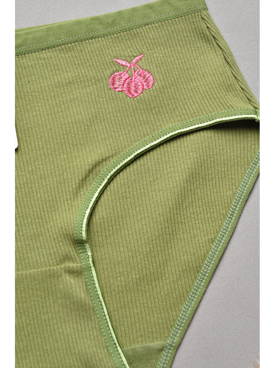 Труси жіночі зеленого кольору 0223 207551C