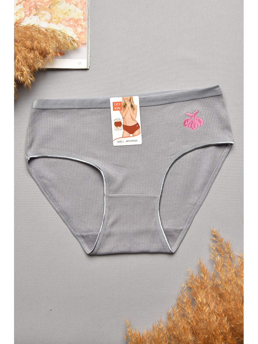 Труси жіночі сірого кольору 0223 207554C