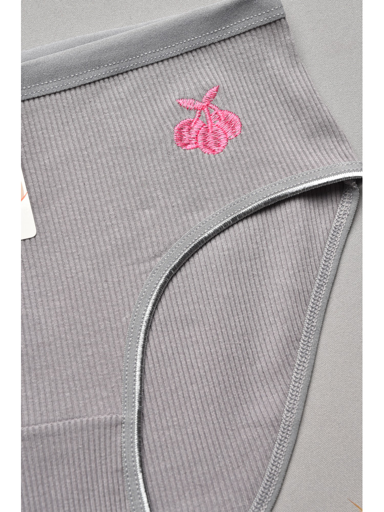 Труси жіночі сірого кольору 0223 207554C