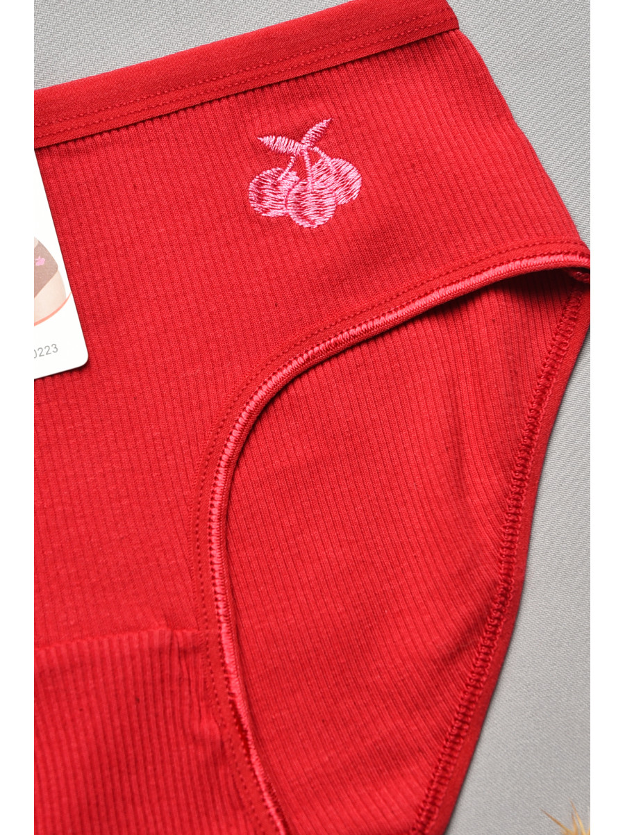 Труси жіночі бордового кольору 0223 207555C