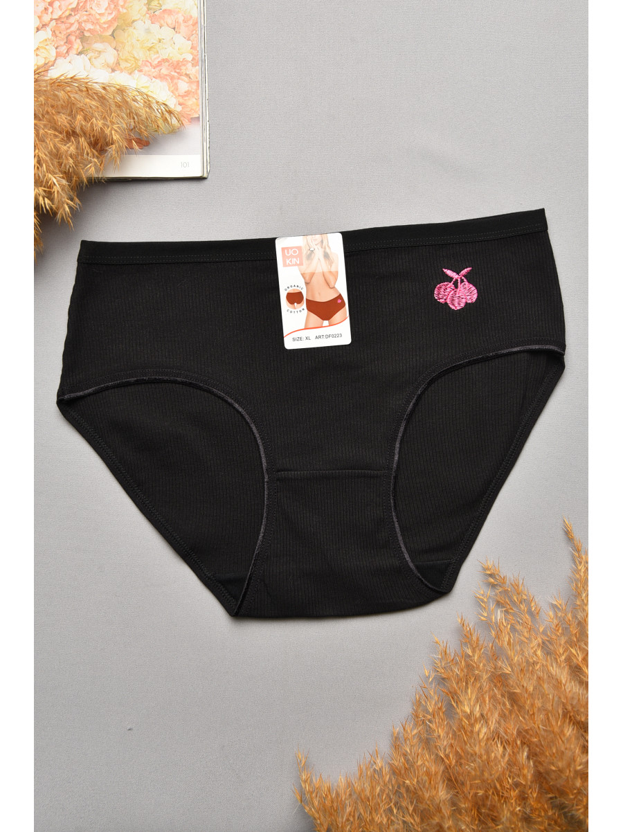 Труси жіночі чорного кольору 0223 207556C