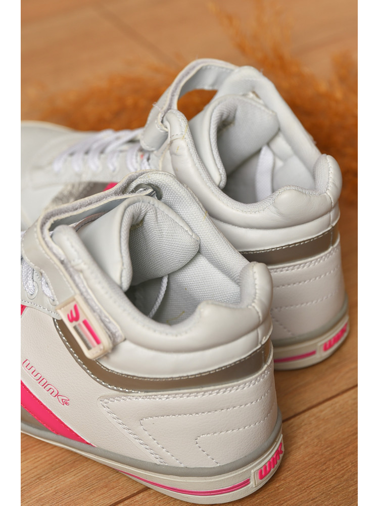 Кроссовки женские белого цвета 420-3 207572C